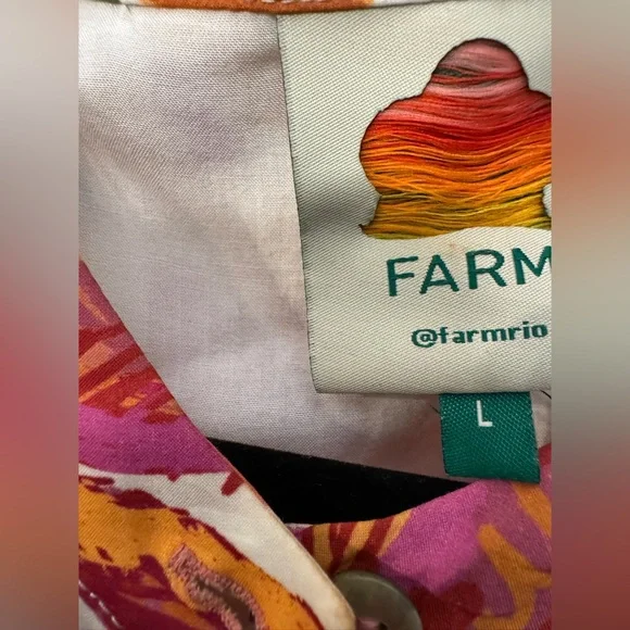 FARM Rio
Spring Bananas Belt Mini Dress NWOT - Picture 6 of 6